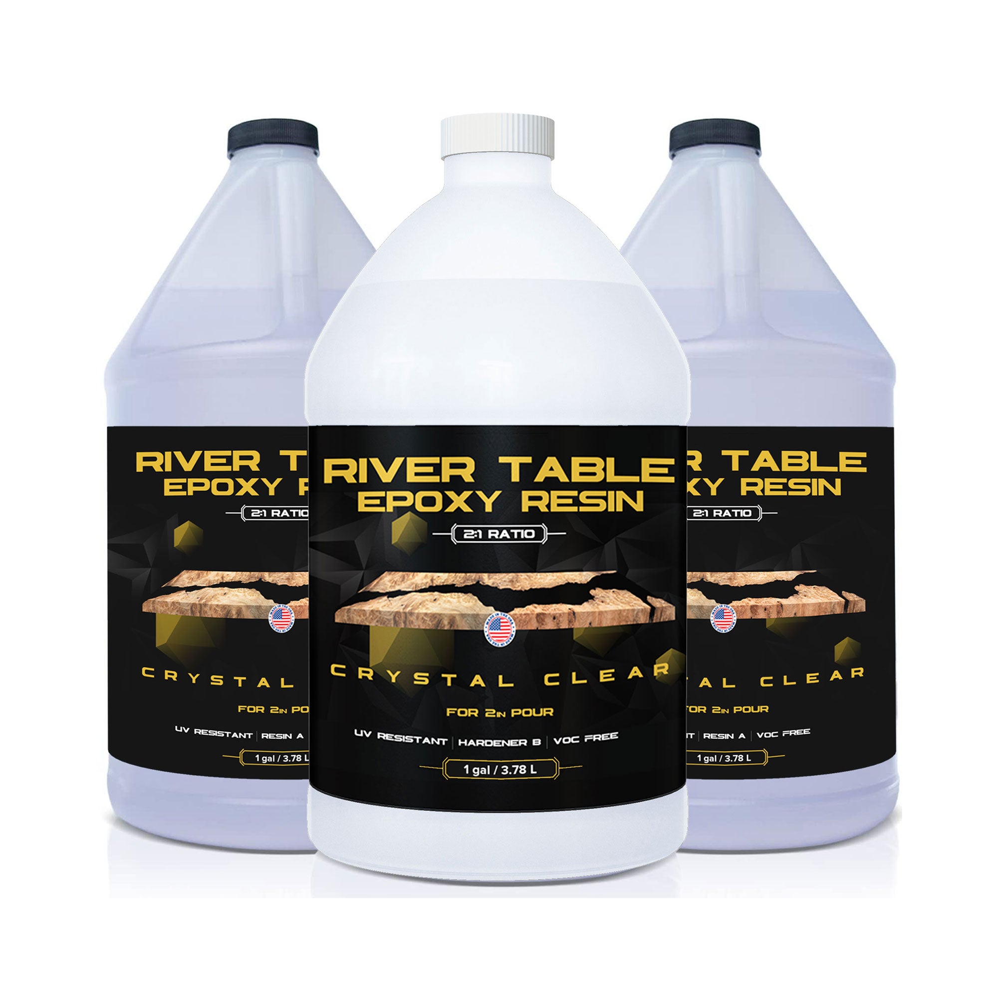 Deep Set Epoxy – River Table/Thick Casting Epoxy Resin & Hardener Kit (Past  Shelf Life) - Composite Envisions