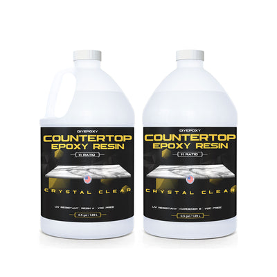 DIY Epoxy Resin Countertop Kit Clear Coating 1 Gallon Kit add to cart now #size_1-gallon-3-8-l