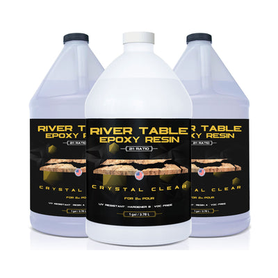 DIY Epoxy Resin River Table Deep Pour 3 Gallon Kit #size_3-gallon-11-4-l