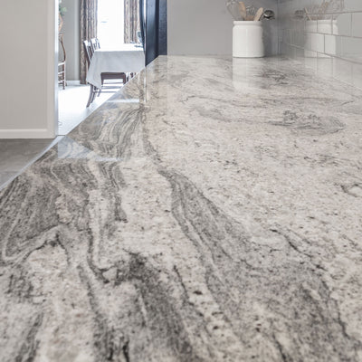 Epoxy gray marble like countertop kit order now #size_1-gallon-3-8-l